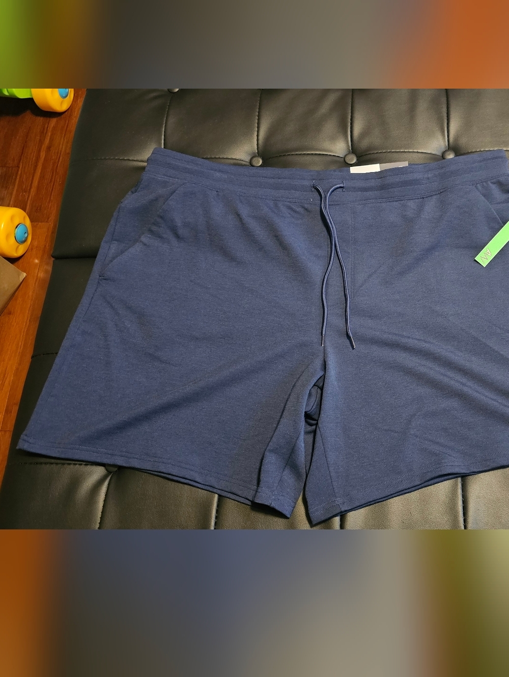 Athletic works Mens XXL 2X Terry shorts moisture wicking new with tags!